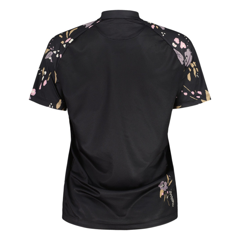 Dámsky cyklistický dres Maloja VILSAM. ALLMOUNTAIN 1/2  - čierna