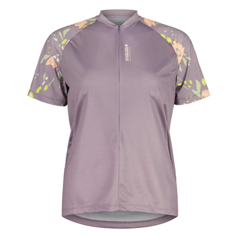 Dámsky cyklistický dres Maloja VILSAM. ALLMOUNTAIN 1/2  - svetlo fialová