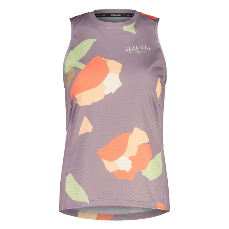 Dámské cyklistické tílko Maloja PARROSSAZM. TOP  - světle fialová