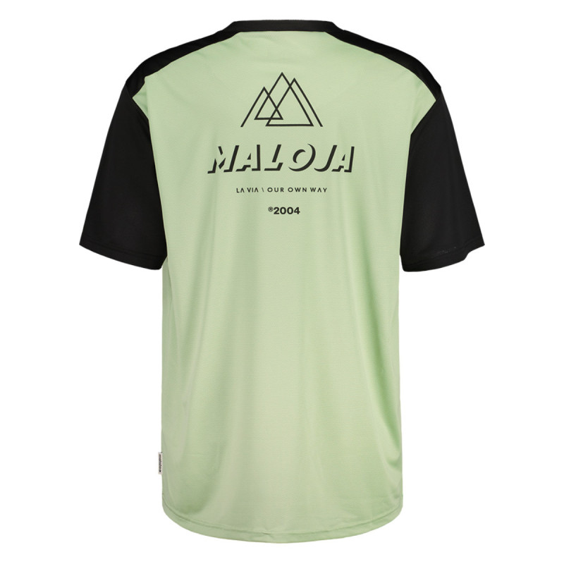 Pánsky cyklistický dres Maloja HAGENBACHM.  - svetlo zelená