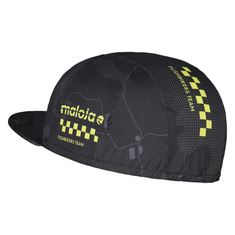 Cyklistická kšiltovka Maloja PUSHBIKERSM.  - černá