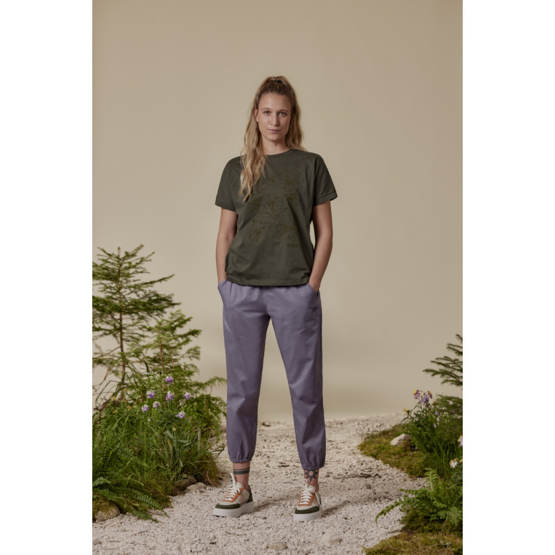 Dámske nohavice Maloja FLIEGENPILZM.  - svetlo fialová