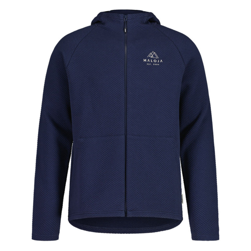 Pánska mikina Maloja PIETROM.  - tmavo modrá