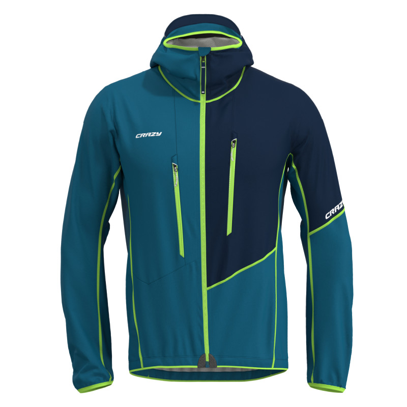 Pánska bunda Crazy BOOSTED PROOF  - petrolejová
