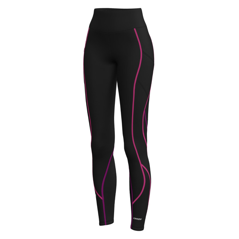 Dámske legíny Crazy CUTE LIGHT  - čierna