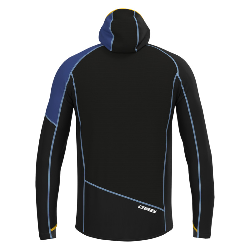 Pánska mikina Crazy TRAVERSE  - čierna