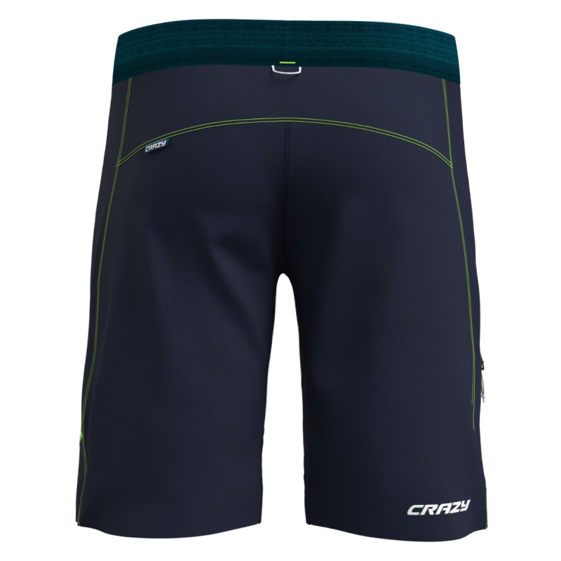 Pánske turistické kraťasy Crazy ACCELERATION  - tmavo modrá