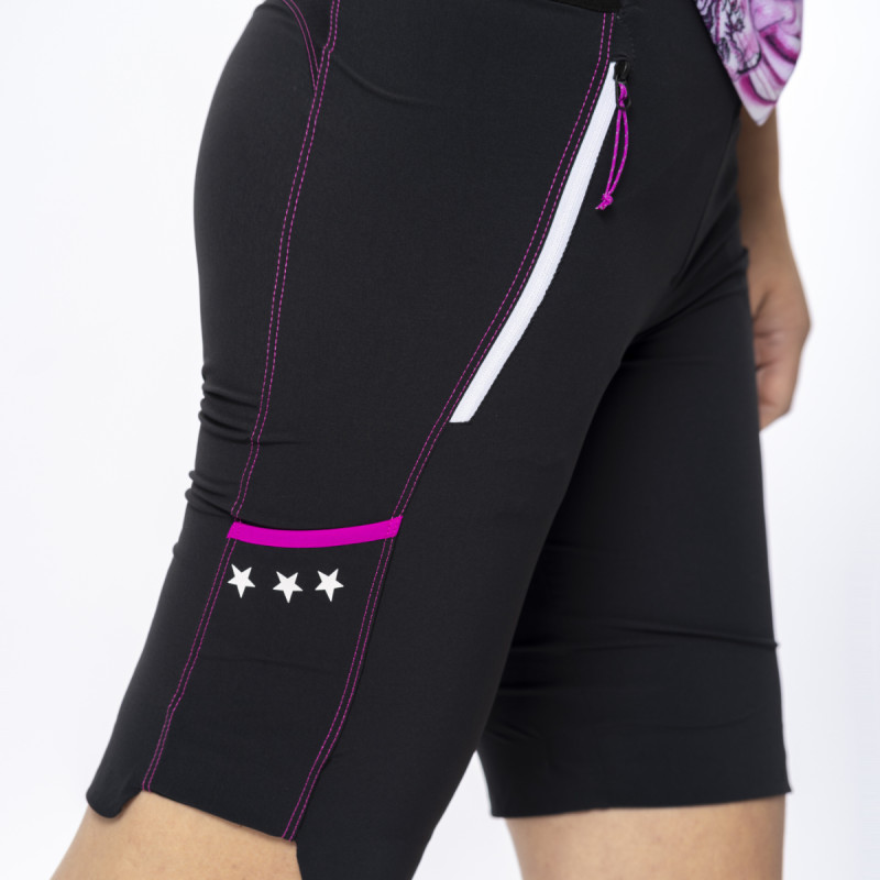 Dámské turistické kraťasy Crazy ALPINSTAR  - černá
