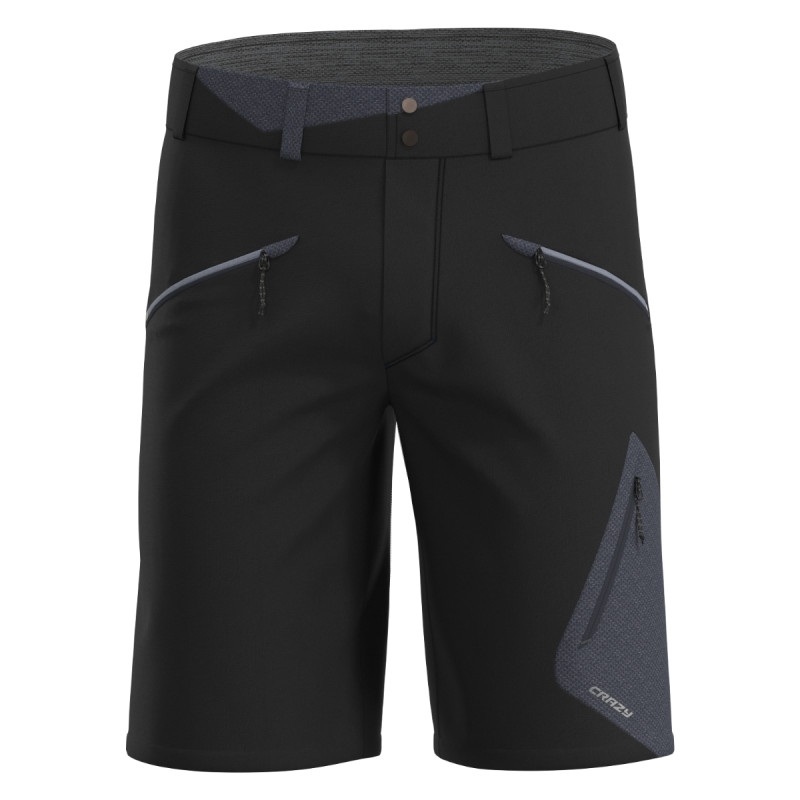 Pánske kraťasy Crazy RESOLUTION  - čierna