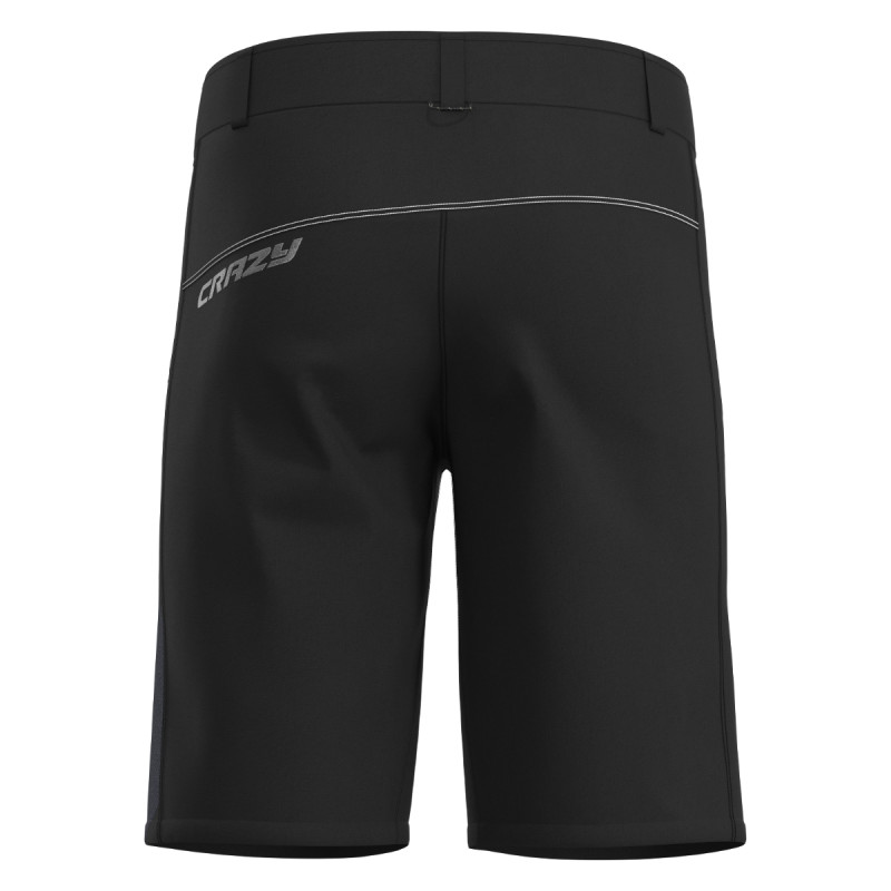 Pánske kraťasy Crazy RESOLUTION  - čierna