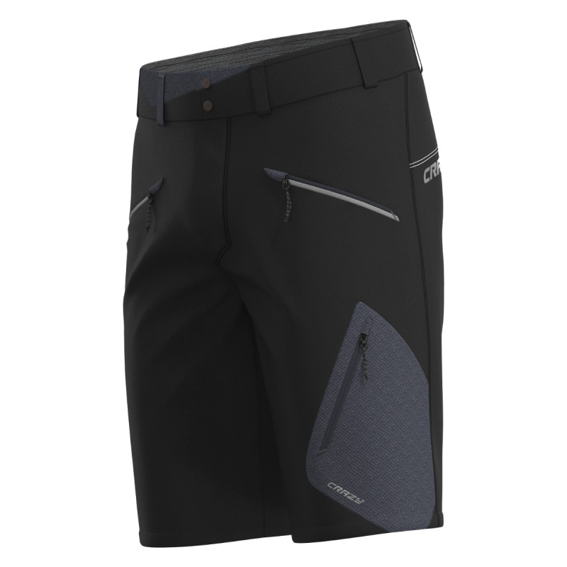 Pánske kraťasy Crazy RESOLUTION  - čierna