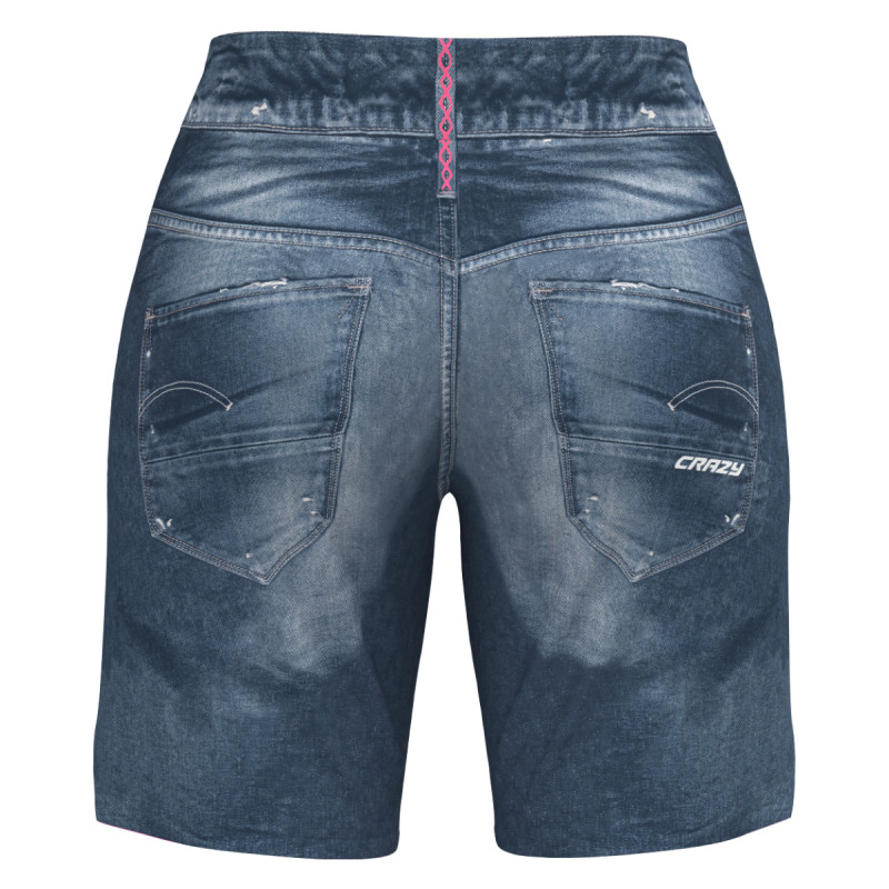 Dámske turistické kraťasy Crazy WONDER MAGIC  - tmavo modrá