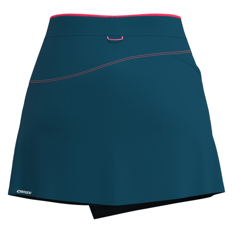 Dámska turistické sukňa Crazy EXIT  - petrolejová