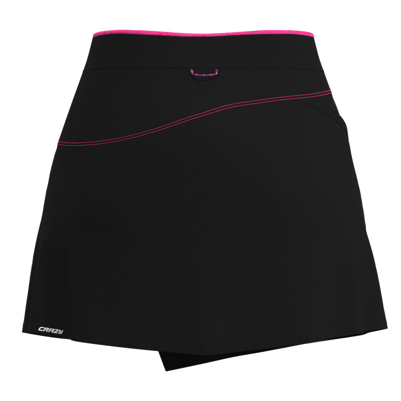 Dámska turistické sukňa Crazy EXIT  - čierna