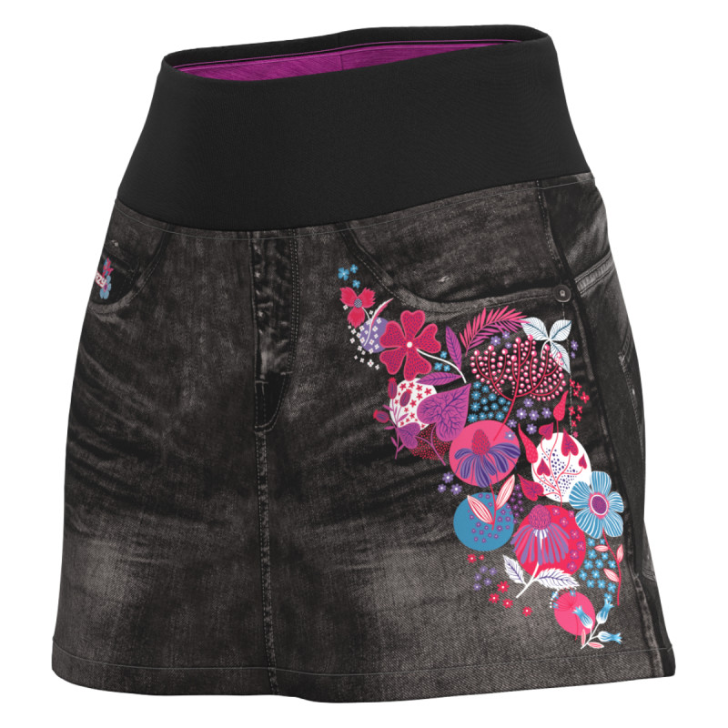 Dámska turistické sukňa Crazy HIDROGEN  - čierna