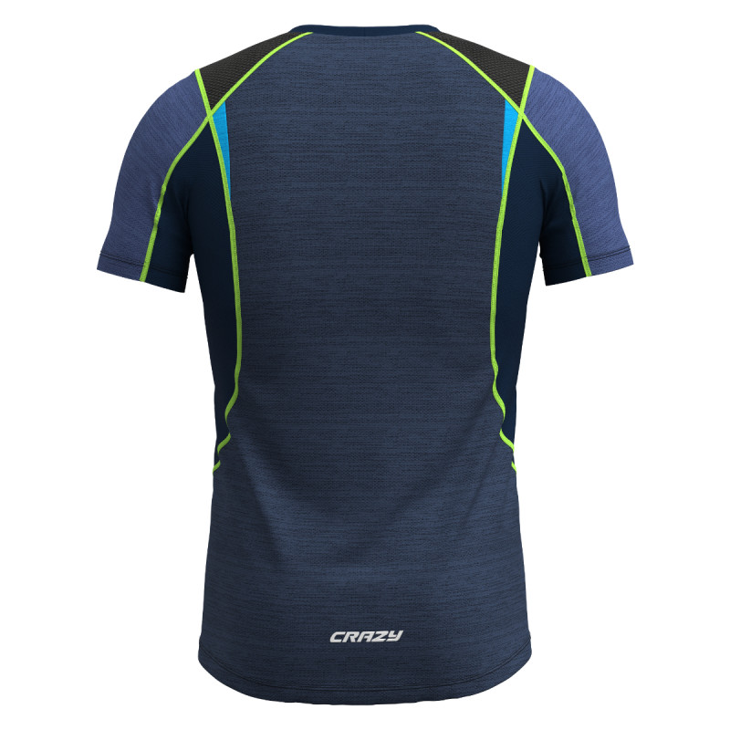 Pánské funkční tričko Crazy VIPER  - tmavě modrá