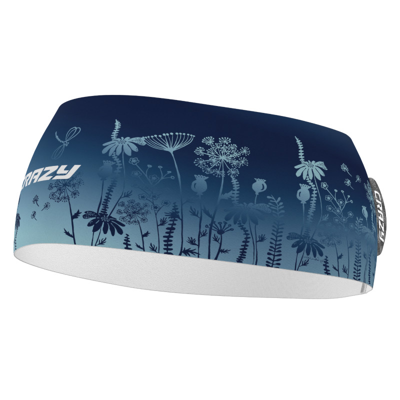 Dámska čelenka Crazy SHARP CUT  - tmavo modrá