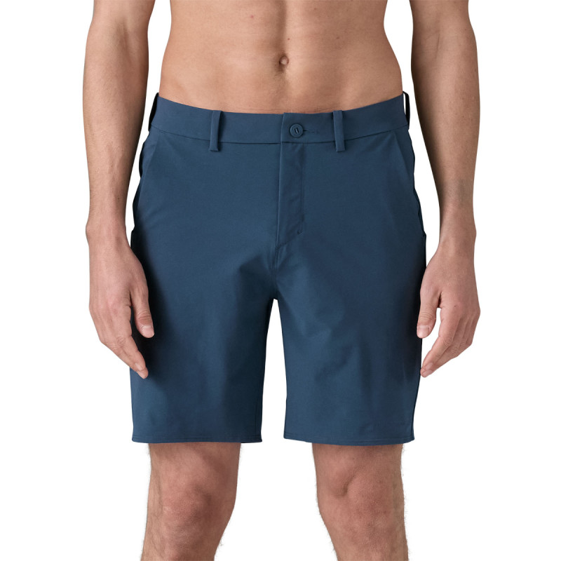 Pánske kraťasy Patagonia HYDROPEAK HYBRID WALK SHORTS - 18"  - tmavo modrá