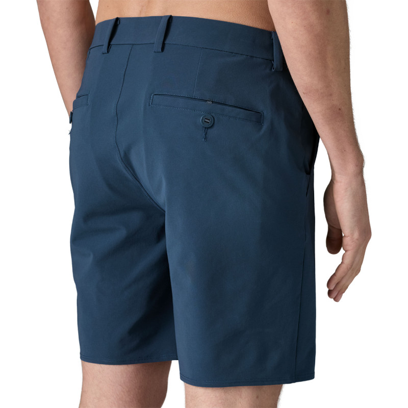 Pánske kraťasy Patagonia HYDROPEAK HYBRID WALK SHORTS - 18"  - tmavo modrá