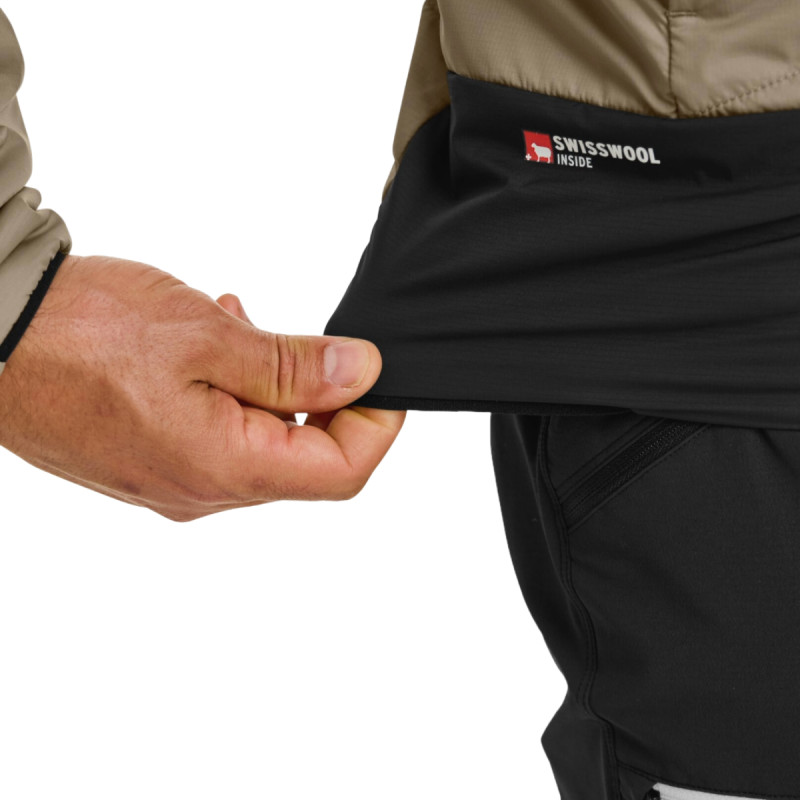 Pánska bunda Ortovox SWISSWOOL PIZ DUAN JACKET  - tmavo modrá