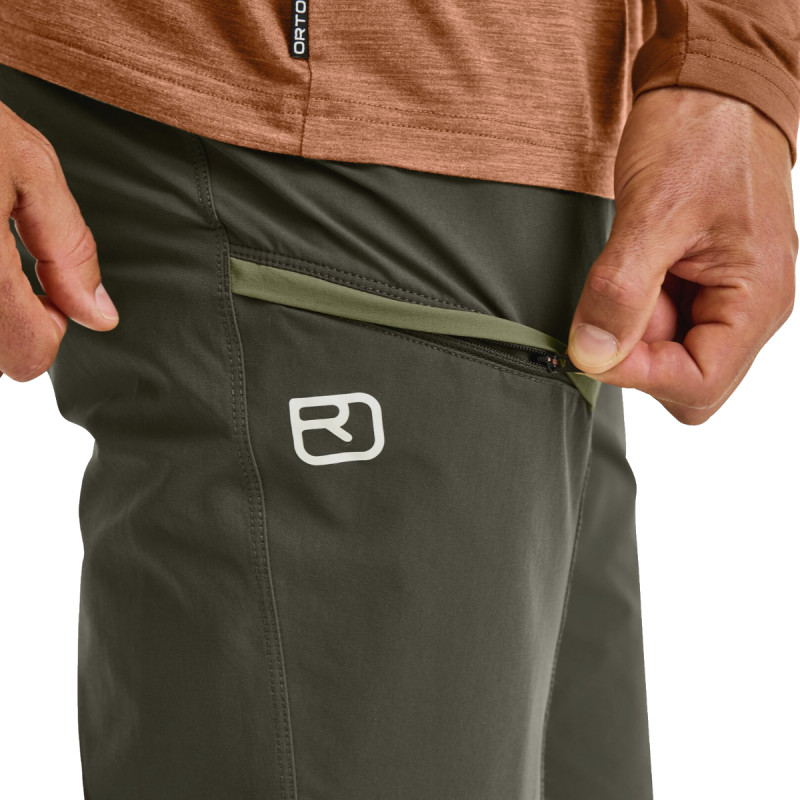 Pánské kalhoty Ortovox PELMO PANTS  - tmavě šedá
