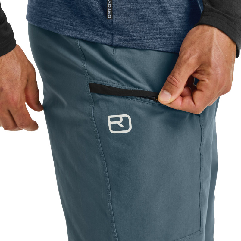 Pánské kraťasy Ortovox PELMO SHORTS  - khaki