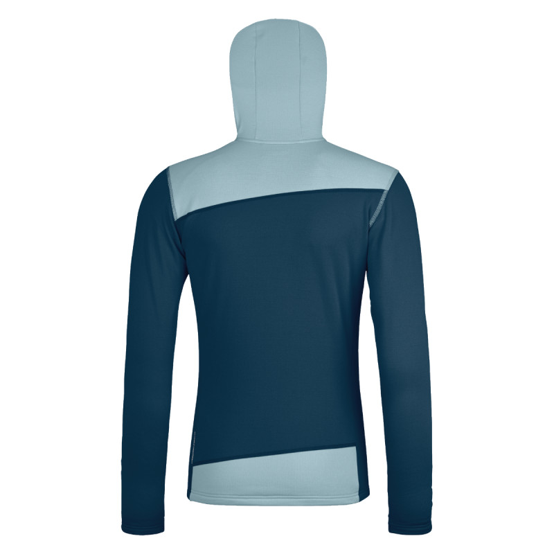 Dámska mikina Ortovox FLEECE LIGHT HOODY  - tmavo modrá