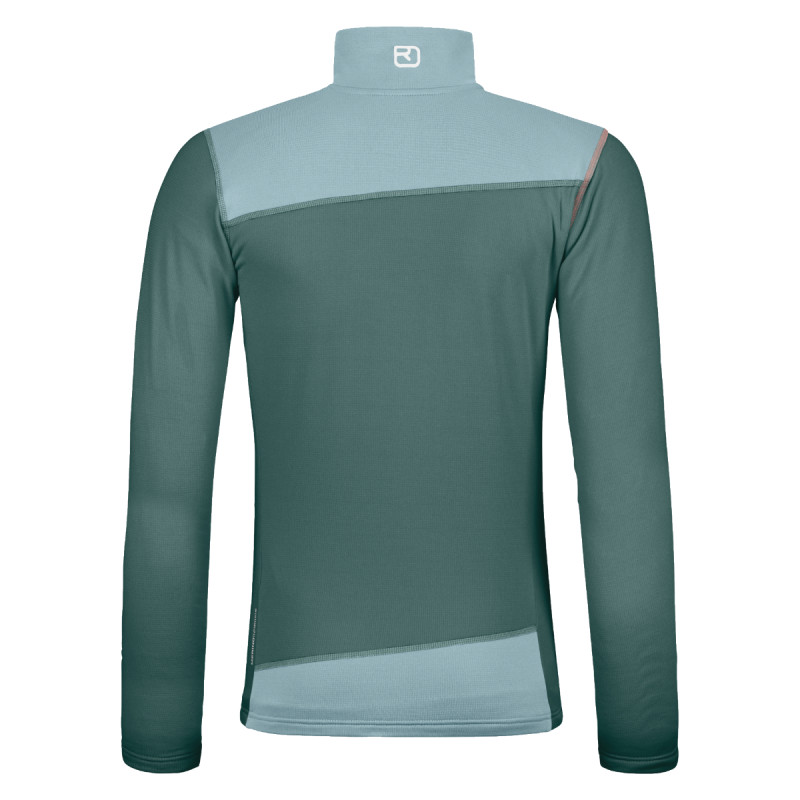 Dámská mikina Ortovox FLEECE LIGHT JACKET  - zelená