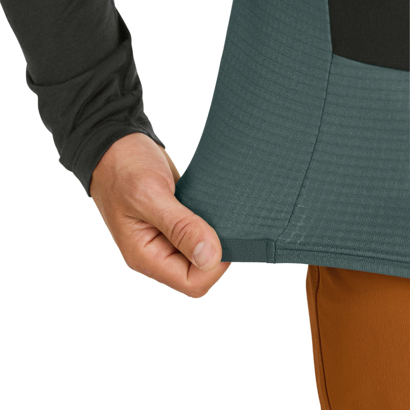 Pánska vesta Ortovox FLEECE GRID VEST  - tmavo modrá