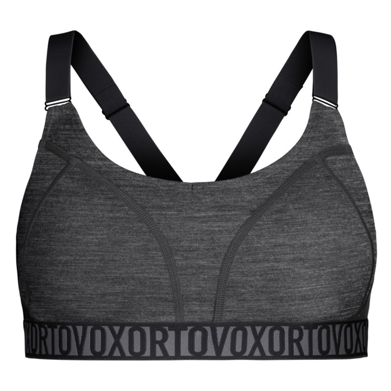 Dámska funkčná podprsenka Ortovox 150 ESSENTIAL SPORTS TOP  - čierna