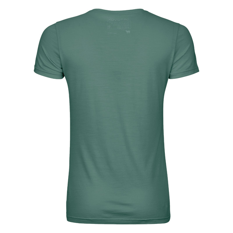 Dámské funkční tričko Ortovox 120 COOL TEC MTN DUO TS  - zelená