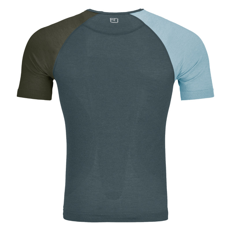 Pánske funkčné tričko Ortovox 120 COMPETITION LIGHT SHORT SLEEVE  - šedá