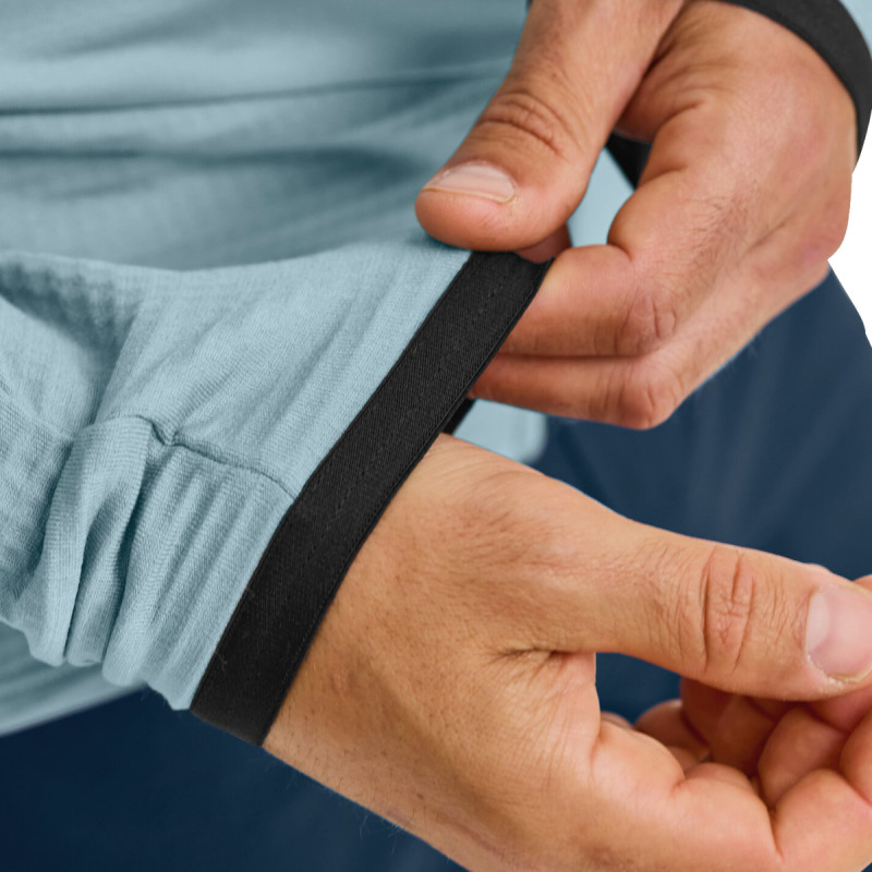 Pánska mikina Ortovox FLEECE GRID JACKET  - khaki