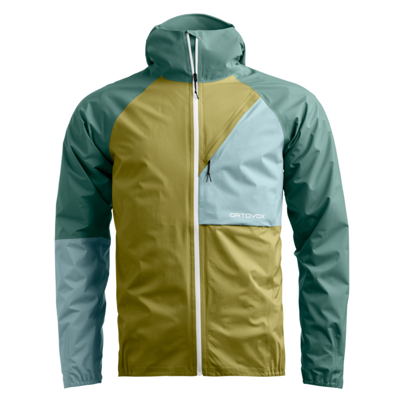 Pánska bunda Ortovox PIZ SELVA 2.5L JACKET  - svetlo zelená