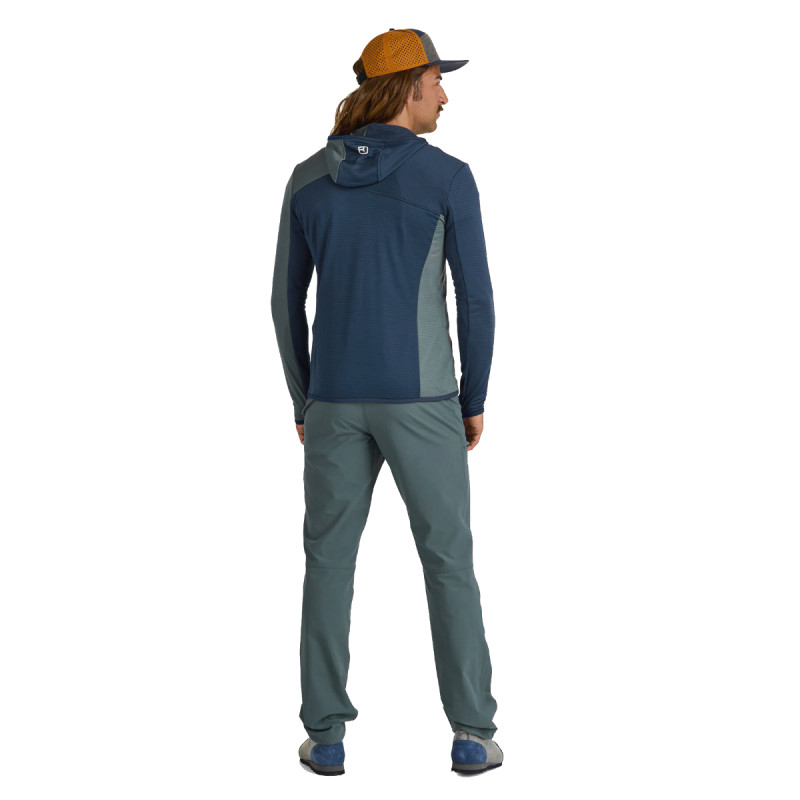 Pánske nohavice Ortovox BRENTA PANTS LONG  - tmavo šedá