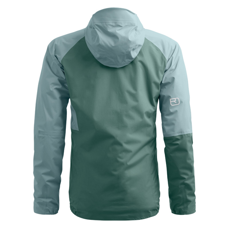 Dámska bunda Ortovox PIZ SELVA 2.5L JACKET  - svetlo modrá