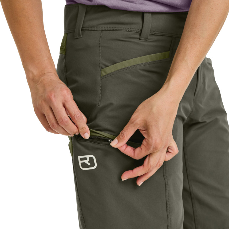 Dámske kraťasy Ortovox PELMO SHORTS  - fialová