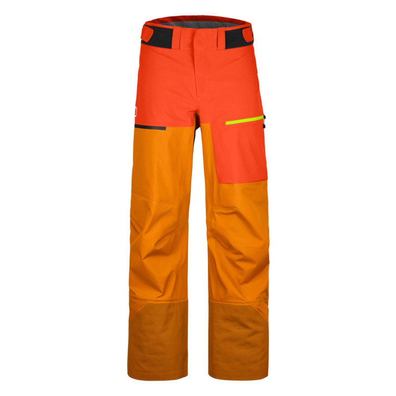 Pánské kalhoty Ortovox 3L RAVINE SHELL PANTS  - oranžová
