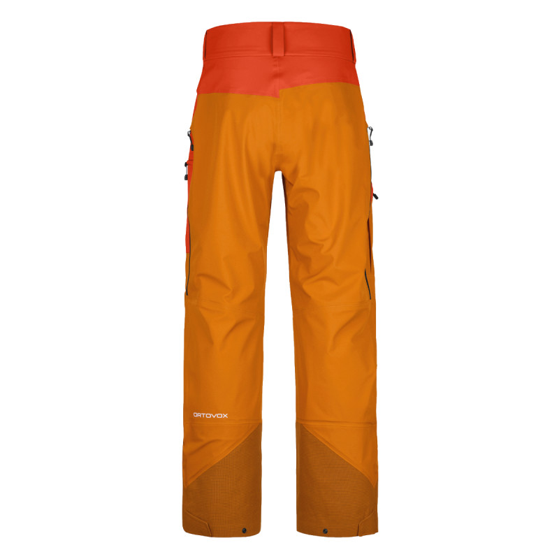 Pánské kalhoty Ortovox 3L RAVINE SHELL PANTS  - oranžová