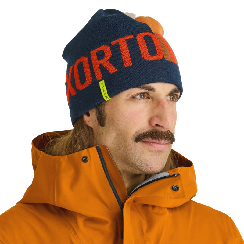 Pánska bunda Ortovox 3L RAVINE SHELL JACKET  - oranžová