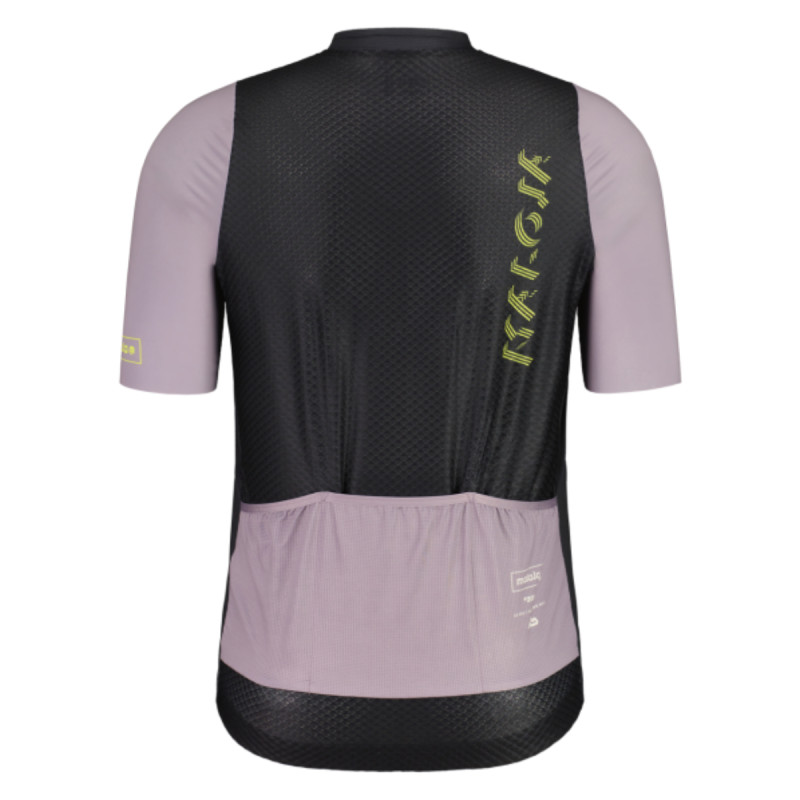 Pánsky cyklistický dres Maloja PLASSAM. 1/2  - čierna