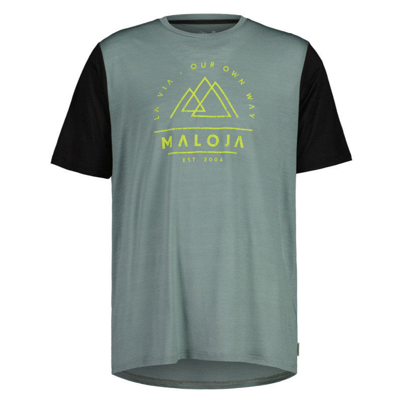Pánske funkčné tričko Maloja KALMBERGM.  - šedá