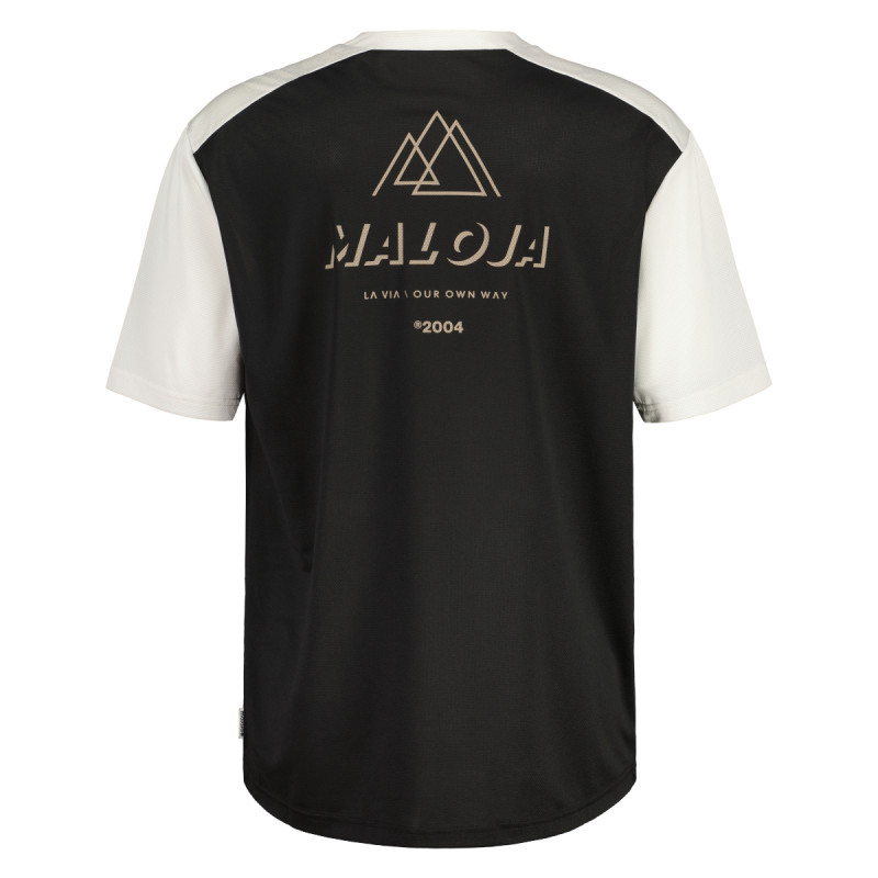 Pánský cyklistický dres Maloja HAGENBACHM.  - černá