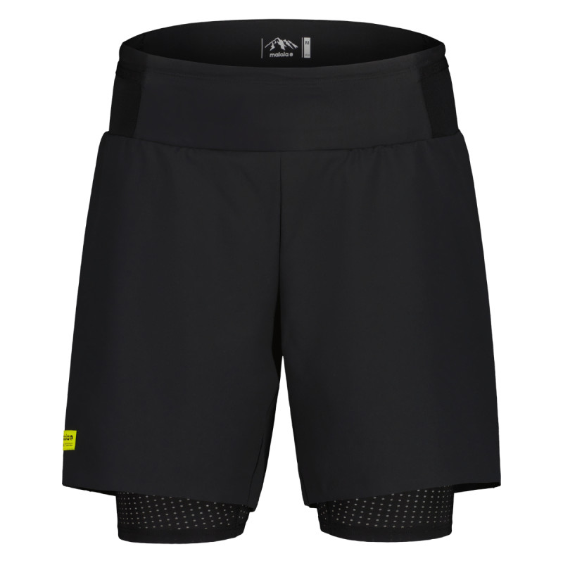 Pánské běžecké kraťasy Maloja RECKMOOSM.  - černá