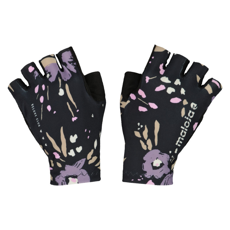 Dámske cyklistické rukavice Maloja SERBOTAM.  - čierna