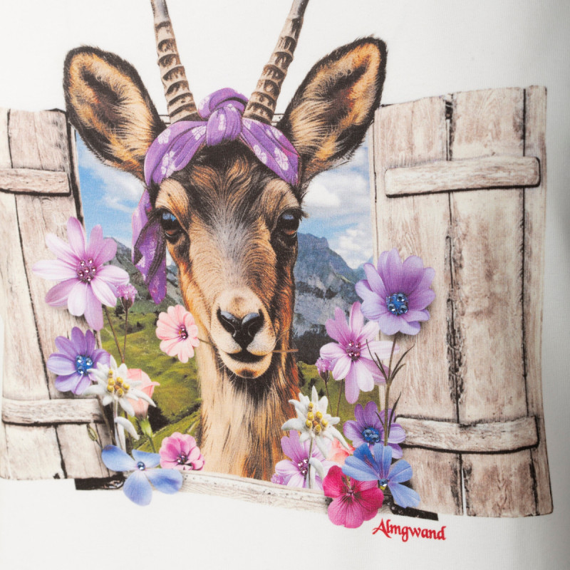 Dámske tričko Almgwand MIESENBACHALM  - biela