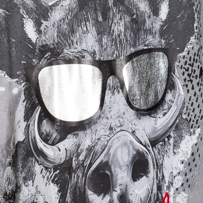 Pánske tričko Almgwand OBERBRÜNNALM  - svetlo šedá