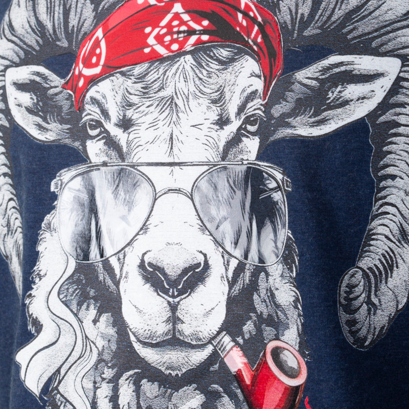 Pánské tričko Almgwand OGRISALM  - tmavě modrá