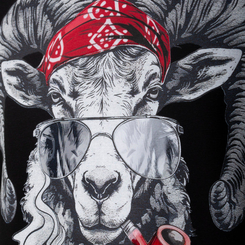 Pánské tričko Almgwand OGRISALM  - černá