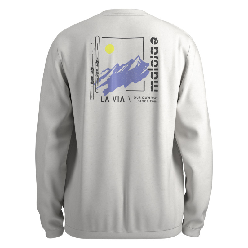 Pánske tričko Maloja PICHLERBERGM.  - biela